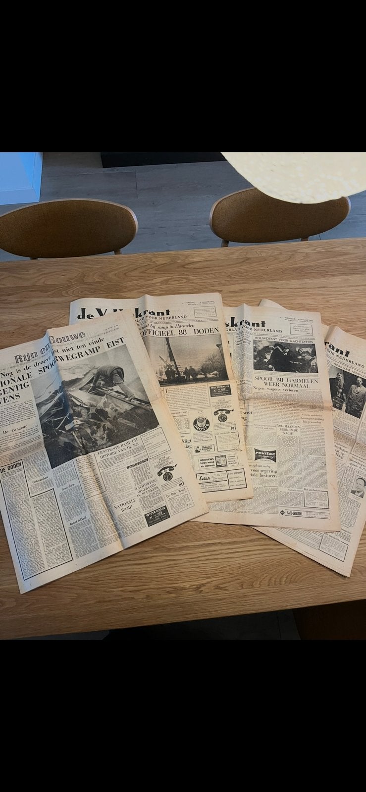 De grote treinramp Harmelen 1962, Ophalen of Verzenden, Gelezen