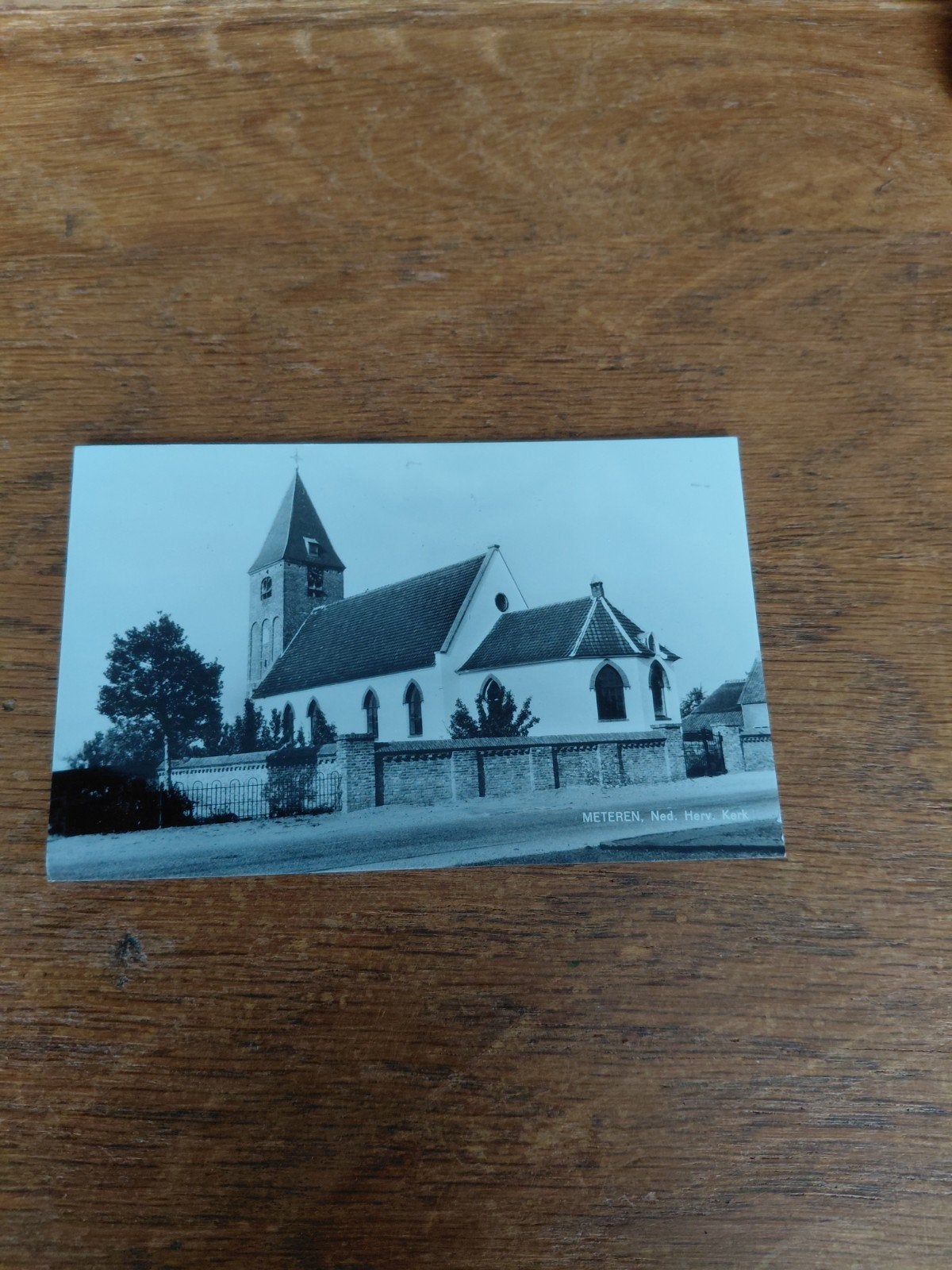 62_i Meteren nh.kerk., Verzamelen, Ansichtkaarten | Nederland, Ophalen of Verzenden, 1940 tot 1960