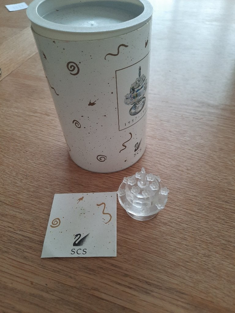 Swarovski. Taart  1992, Ophalen of Verzenden, Zo goed als nieuw, Figuurtje