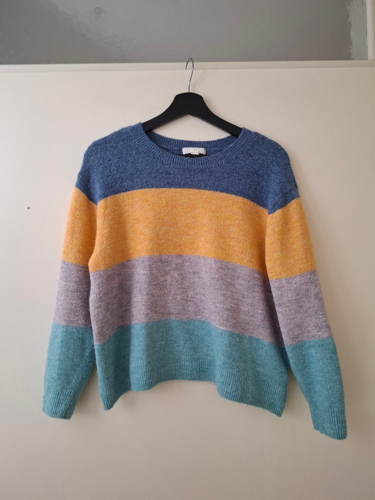 H&M gestreepte trui maat S, H&M, Blauw, Ophalen of Verzenden, Zo goed als nieuw