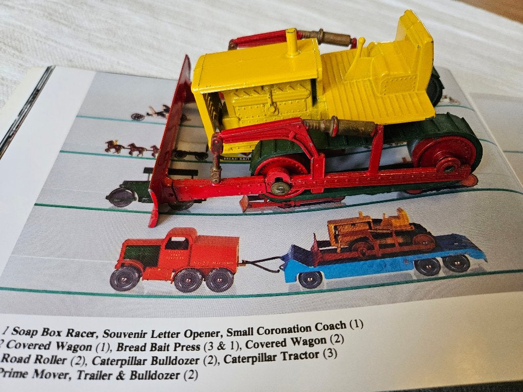 Matchbox Lesney, moko:  grote Bulldozer uit 1950., Ophalen of Verzenden, Gebruikt, Auto