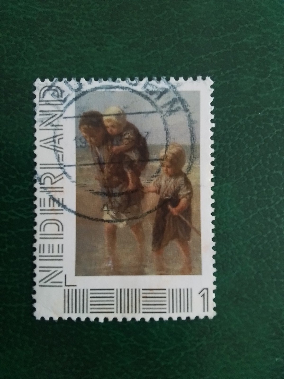 Nederland gestempeld persoonlijke zegel, Ophalen of Verzenden, Na 1940, Gestempeld