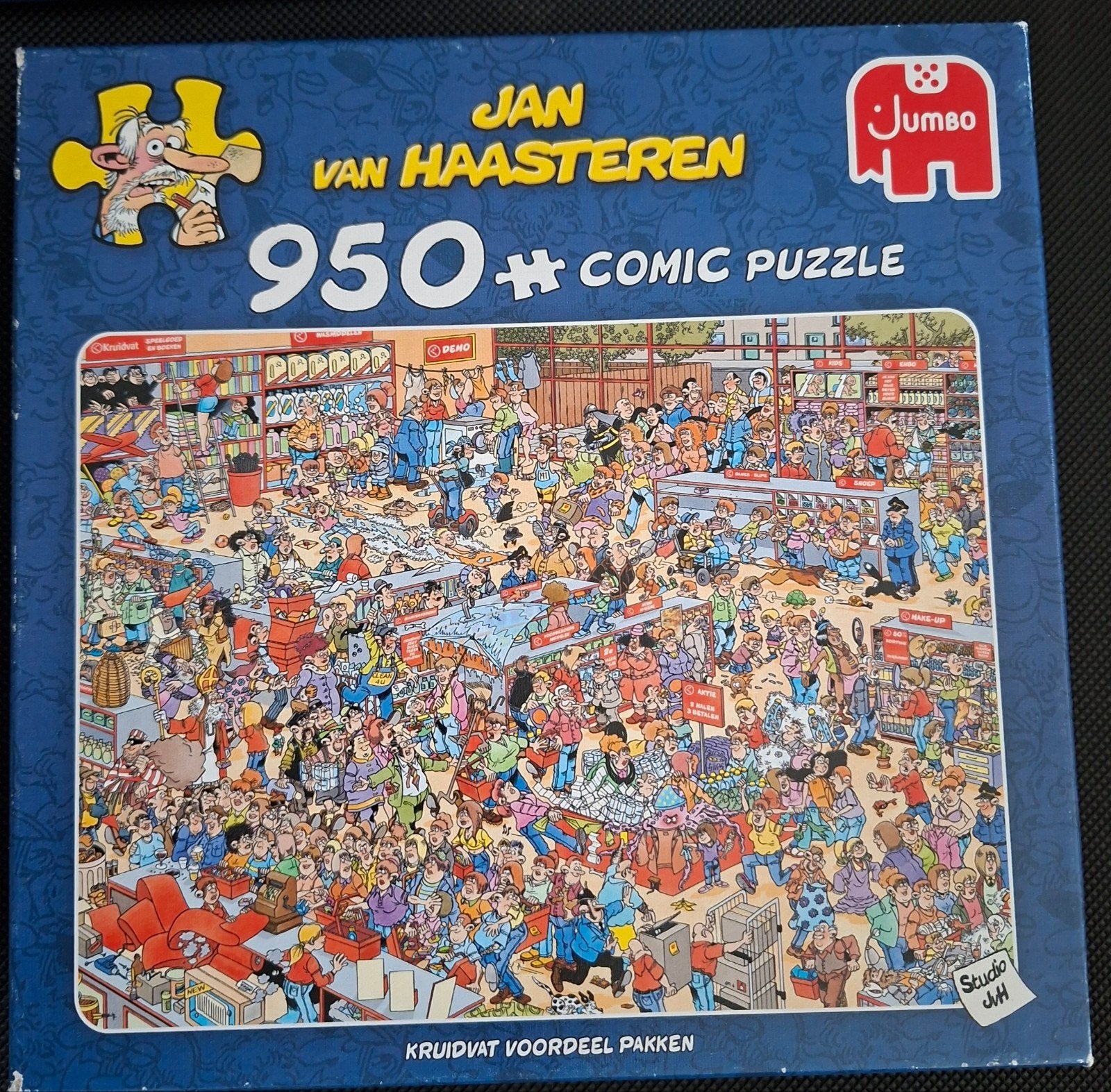 RUILEN Jan van Haasteren 950 stukjes Comic Puzzel, Hobby en Vrije tijd, Ophalen, 500 t/m 1500 stukjes, Gebruikt, Legpuzzel