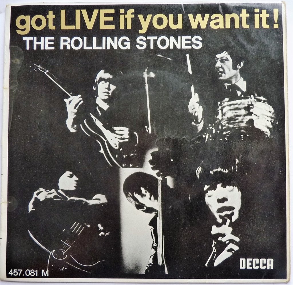 F2 EP Rolling stones Got live if you want it 1FRANCE65 €25 , Originele persing, Gebruikt, 7 inch, Ophalen of Verzenden