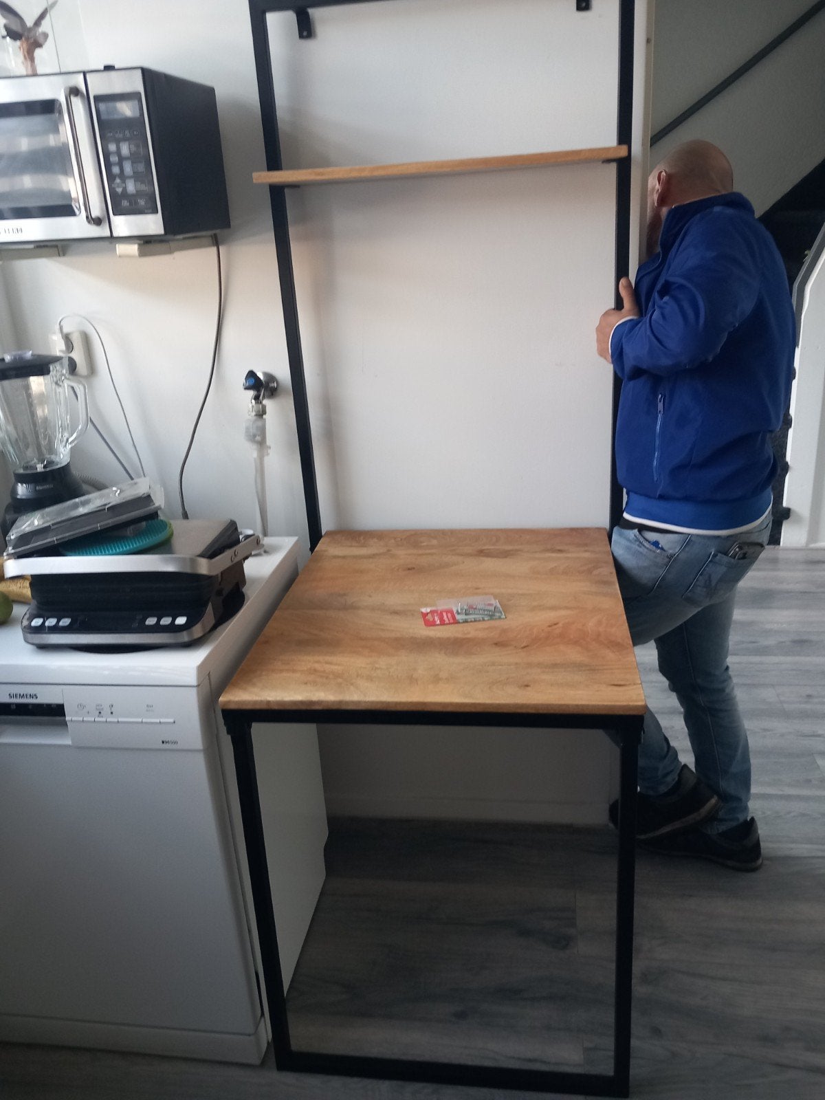 bijzettafel of werktafel voor ofinde schuur alles kan, Ophalen of Verzenden