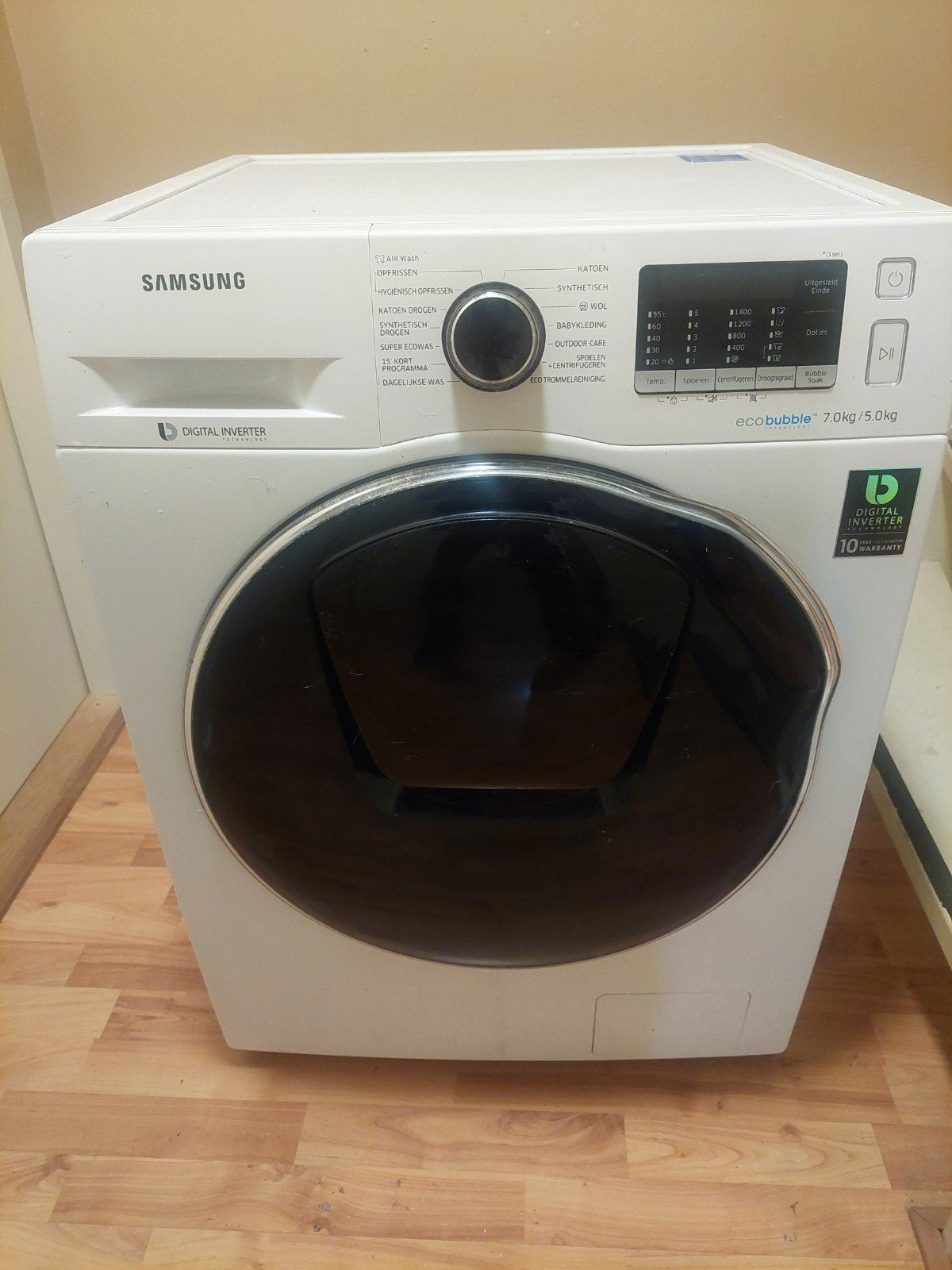 Defecte Samsung wasmachine Drooger - waterpomp kapot, 6 tot 8 kg, Ophalen, Niet werkend, Voorlader