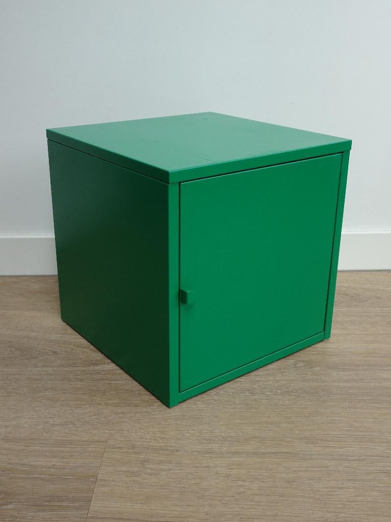 Lixhult Ikea groen lockerkastje / metalen kastje, Huis en Inrichting, Kasten | Lockerkasten, Ophalen, Gebruikt