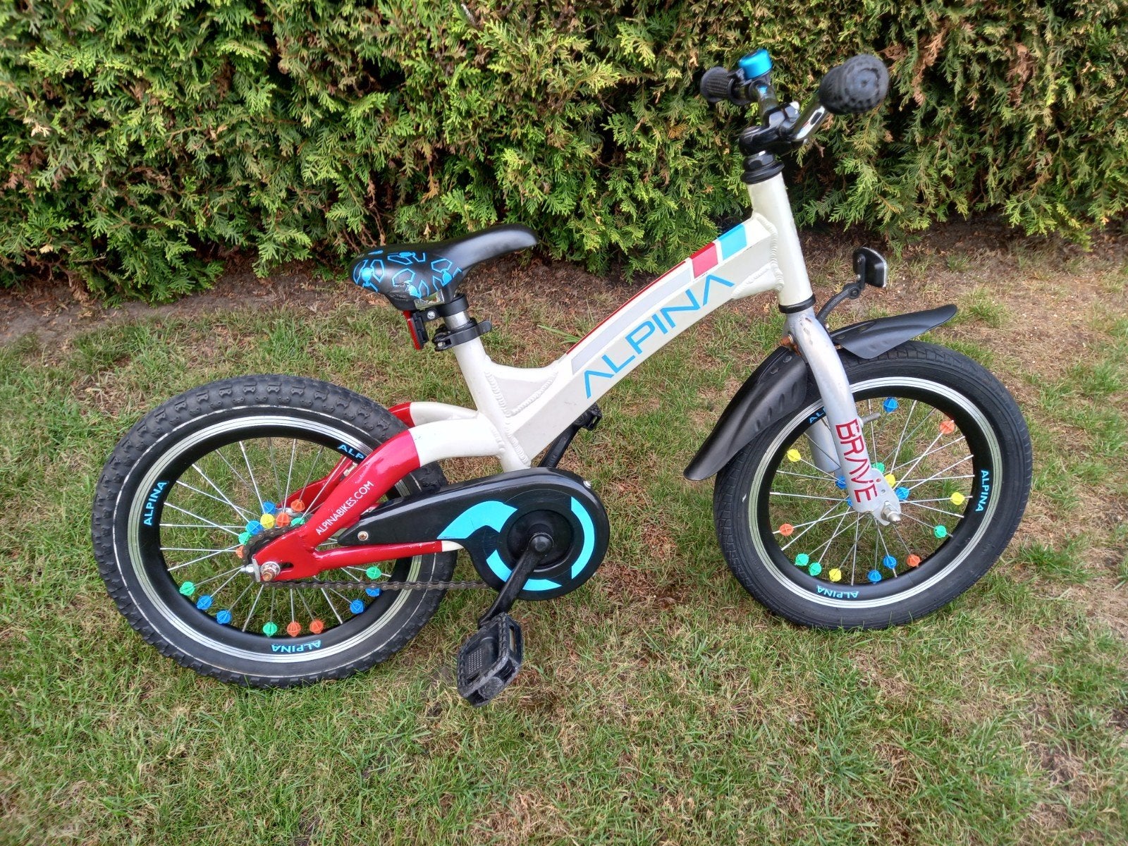 Alpina kinderfiets 16 inch, Ophalen, Terugtraprem, Alpina, 16 tot 20 inch