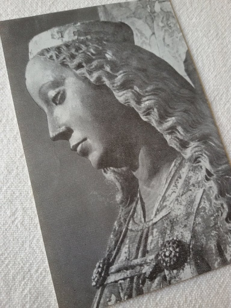Mariaplaatje met Congreganistengebed, Ophalen of Verzenden, Bidprentje