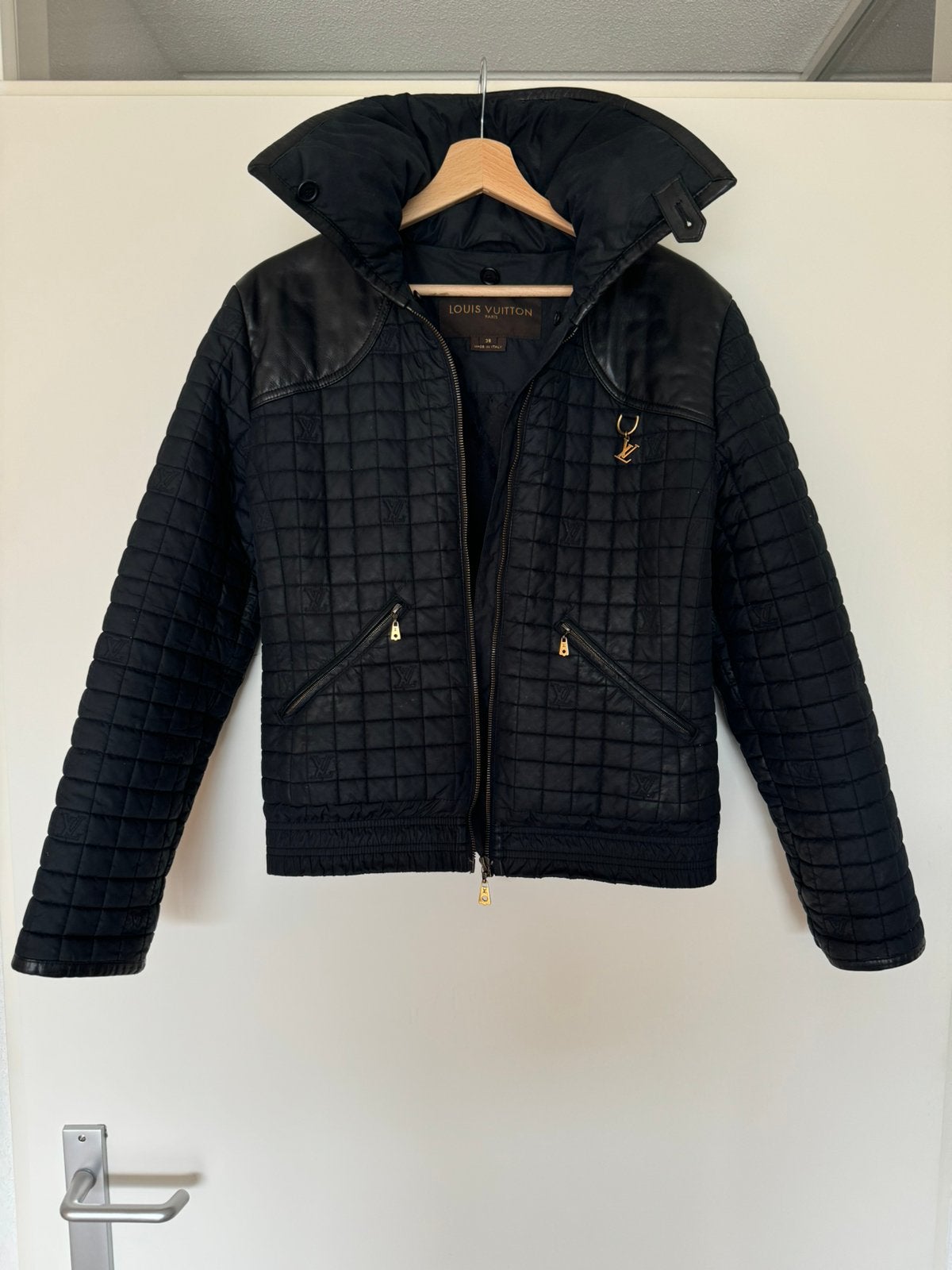 Originele Louis Vuitton damesjas – vintage – maat 38 / S, Ophalen of Verzenden, Gedragen, Maat 36 (S), Zwart