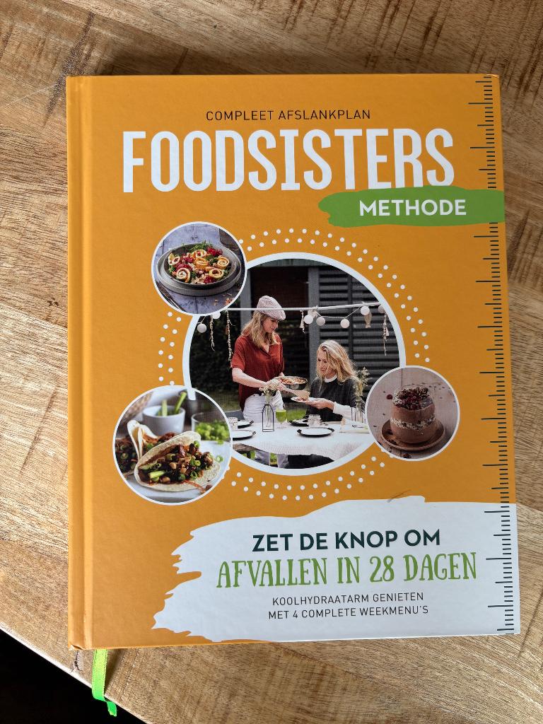 Foodsisters, complete afslankplan methode, Boeken, Janneke en Amande (FoodSisters), Dieet en Voeding, Ophalen of Verzenden, Zo goed als nieuw