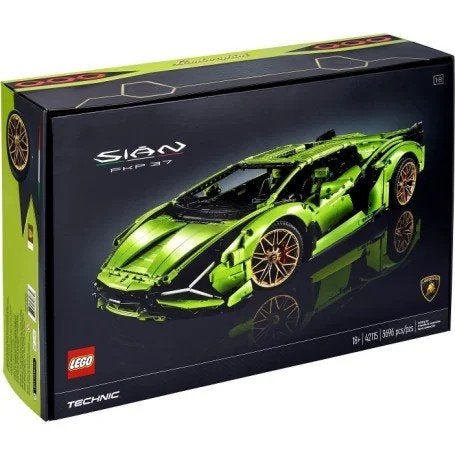4 LEGO Technic Supercars: 42083, 42143, 42115 en 42172, Ophalen, Nieuw, Overige merken