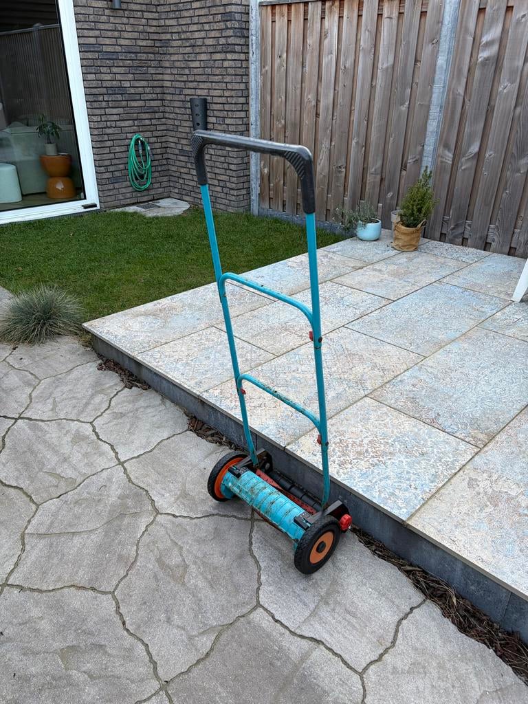 Gardena 4000 SM Handgrasmaaier - Gebruikt, Tuin en Terras, Grasmaaiers, Ophalen, Gebruikt, Handgrasmaaier, 30 t/m 39 cm