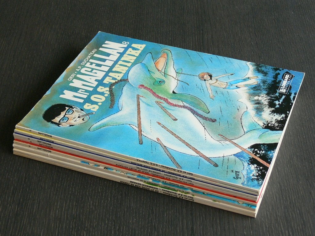 mr. Magellan - 8 delen, Meerdere stripboeken, Ophalen of Verzenden, Gelezen