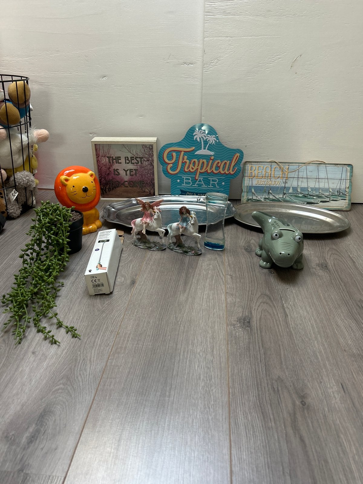 Diverse decoratieartikelen: van tropisch tot vintage, Gebruikt, Meerkleurig, Overige materialen, Overige stijlen