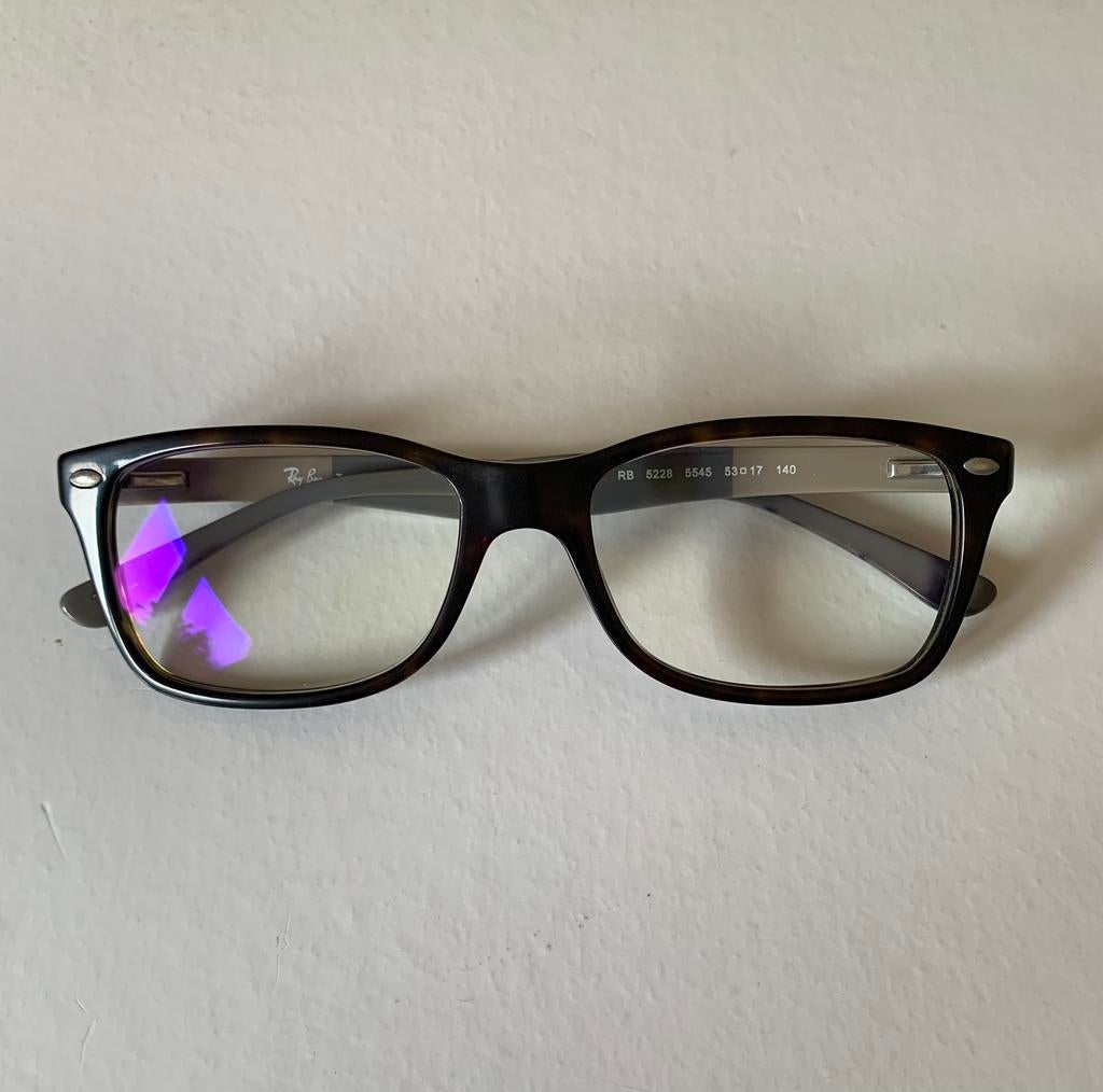 Gebruikte Ray-Ban leesbril, beeldschermbril, Overige merken, Zwart, Ophalen of Verzenden, Zo goed als nieuw