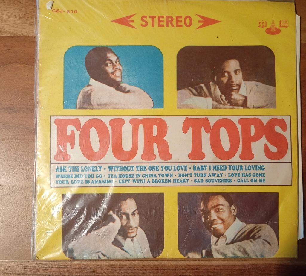 Four Tops - Stereo LP, Cd's en Dvd's, Vinyl | Pop, Ophalen of Verzenden
