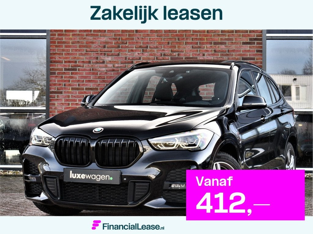 BMW X1 xDrive25e M-Sport Pano El-zetels Camera Carplay El-kl, 12 maanden, Gebruikt, Zwart, Bedrijf