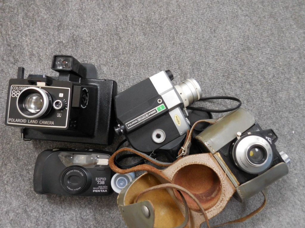 oude fototoestellen, Audio, Tv en Foto, Ophalen of Verzenden, Gebruikt, Compact, Overige Merken