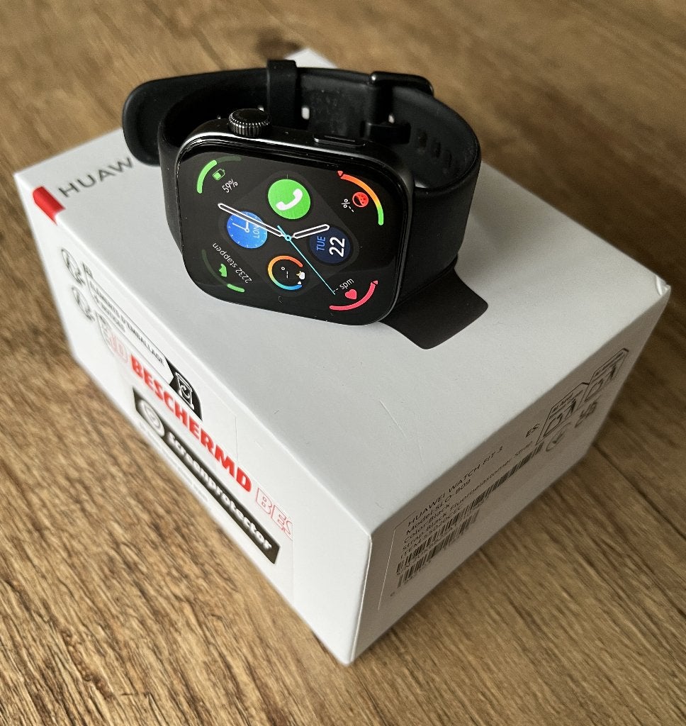 Huawei Watch FIT 3, Hoogte, Zwart, Nieuw, Ophalen of Verzenden
