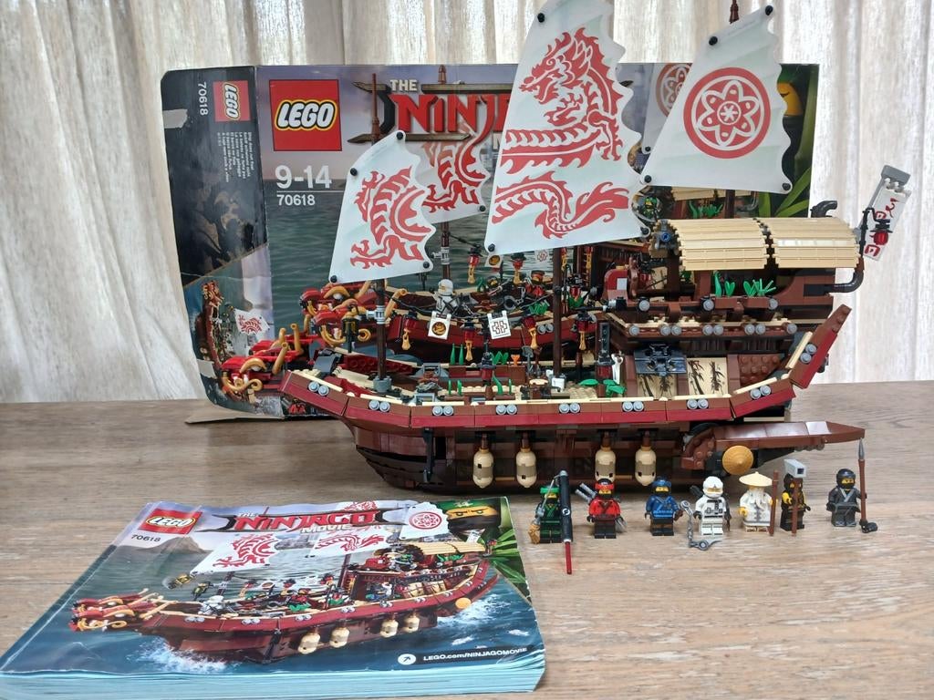 Lego Ninjago 70618, Compleet, Lego, Ophalen of Verzenden, Zo goed als nieuw
