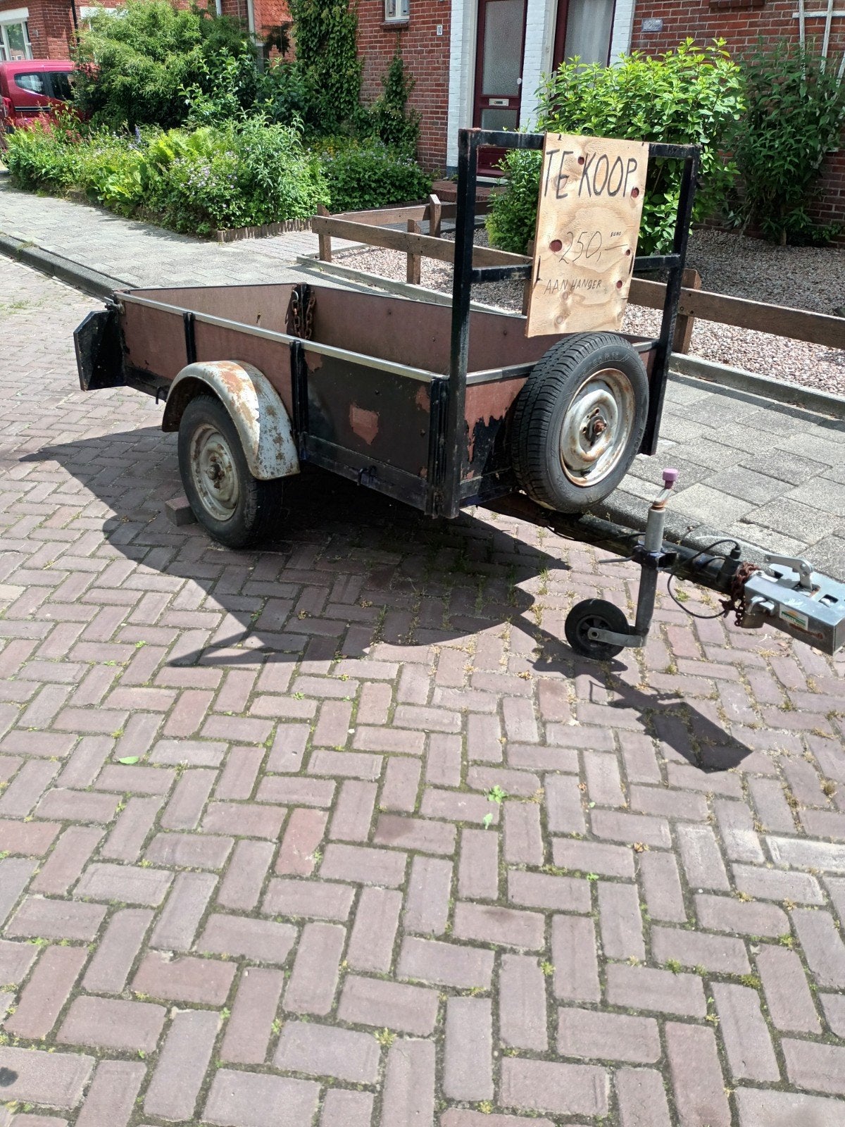 Aanhangwagen 220 bij1m, Ophalen of Verzenden