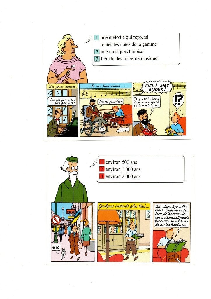 KAARTEN KUIFJE, Verzamelen, Ophalen of Verzenden, Kuifje, Nieuw, Plaatje, Poster of Sticker