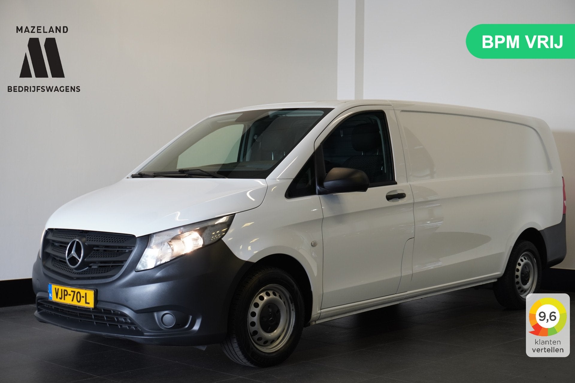 Mercedes-Benz Vito 110 CDI Lang EURO 6 - Airco - Camera -, Voorwielaandrijving, Dealer onderhouden, Gebruikt, 4 cilinders