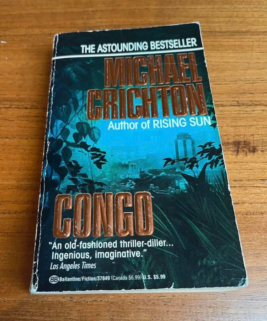 Congo - Michael Crichton, Ophalen of Verzenden, Gelezen