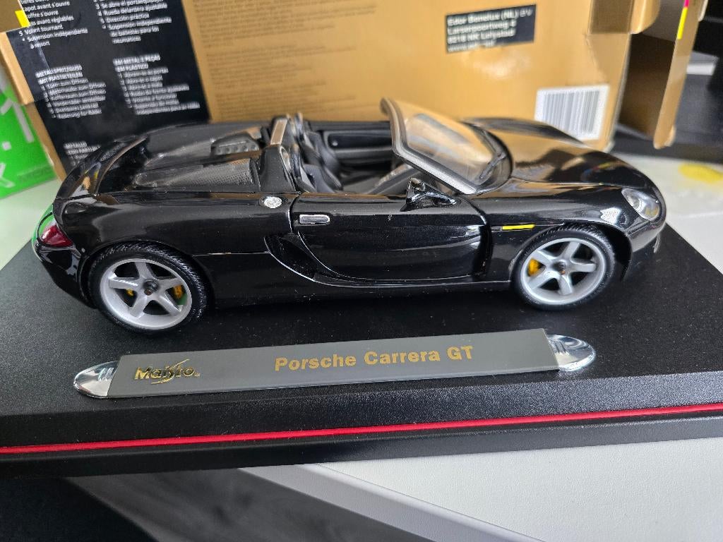 Porsche Carrera GT 1/18, Ophalen of Verzenden, Gebruikt, Auto, Maisto