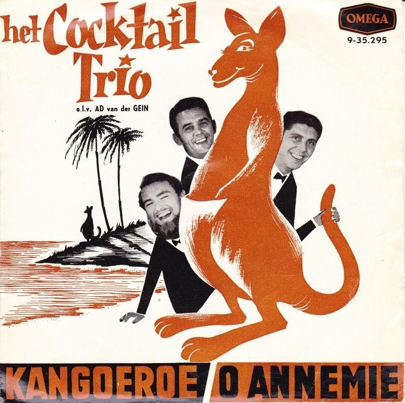 Het Coctail Trio - ( 9 Singles), Cd's en Dvd's, Vinyl Singles, Gebruikt, 7 inch, Overige typen, Nederlandstalig
