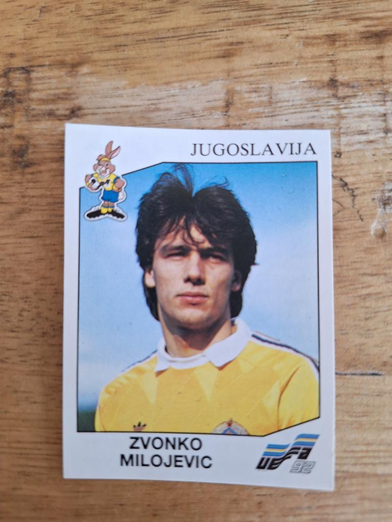Voetbalplaatje panini euro 92, Verzamelen, Sportartikelen en Voetbal, Ophalen of Verzenden, Zo goed als nieuw, Buitenlandse clubs