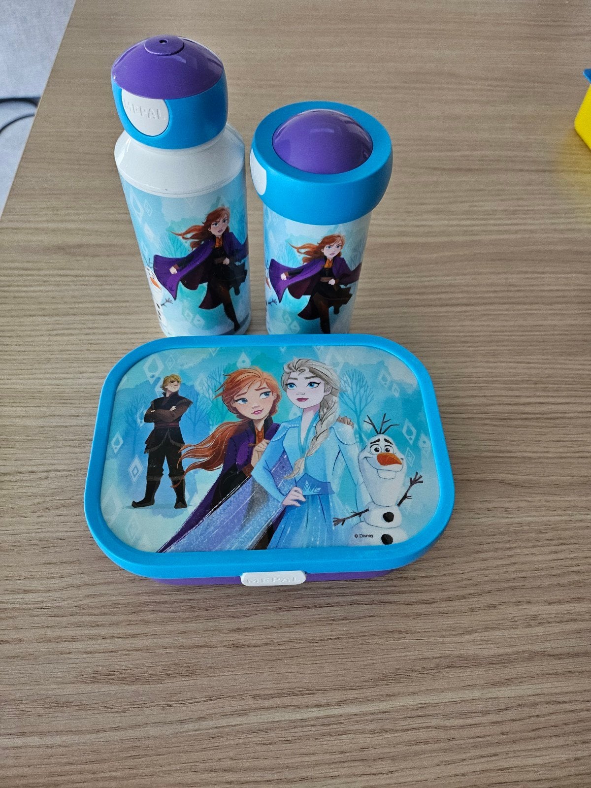 Mepal broodtrommels frozen, Ophalen of Verzenden, Gebruikt