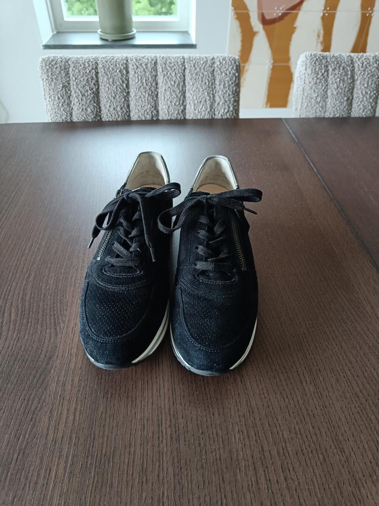 Gabor sneakers maat 42 H (UK 8 H) als nieuw, Zwart, Gabor, Ophalen of Verzenden, Sneakers of Gympen