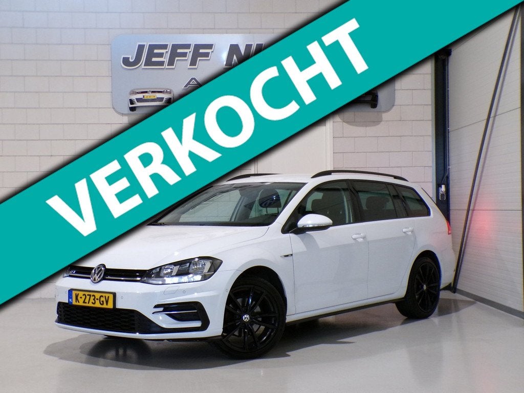 Volkswagen Golf Variant 1.4 TSI Highline R-Line Trekhaak App, Auto's, Volkswagen, Voorwielaandrijving, 125 pk, Gebruikt, Euro 6