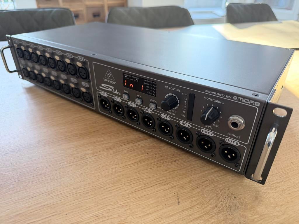 Behringer S16 digitale snake i.z.g.s.!, Ophalen of Verzenden, Gebruikt, Audio