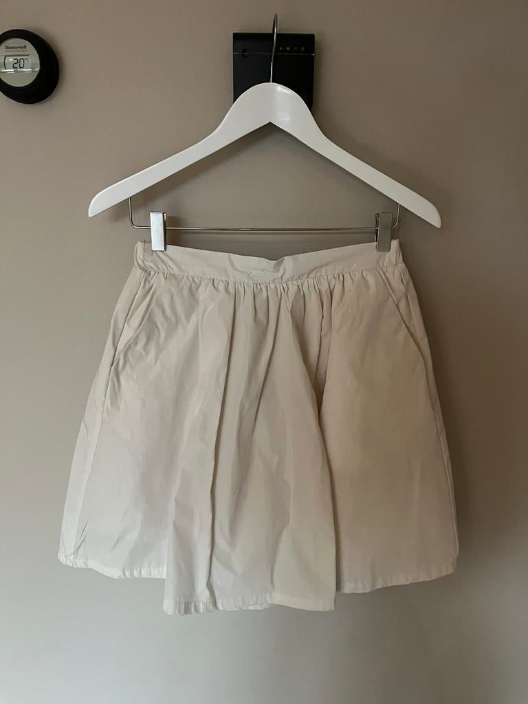 Crème basic Lindex rokje maat S, Beige, Ophalen of Verzenden, Zo goed als nieuw, Maat 36 (S)