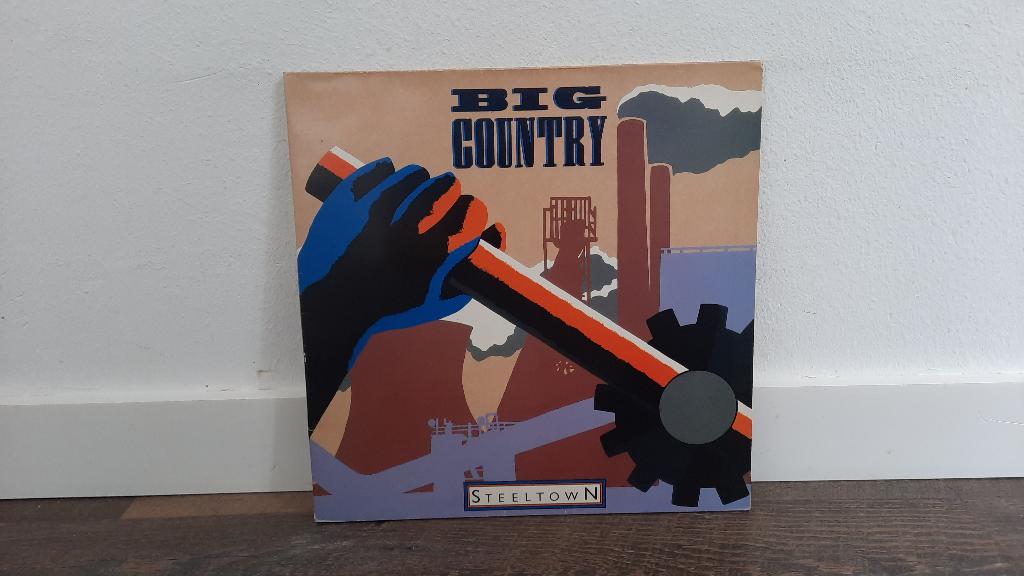 Big Country – Steeltown LP / Vinyl Plaat, Rock, New Wave, Gebruikt, 1980 - 1989, Ophalen of Verzenden, 12 inch