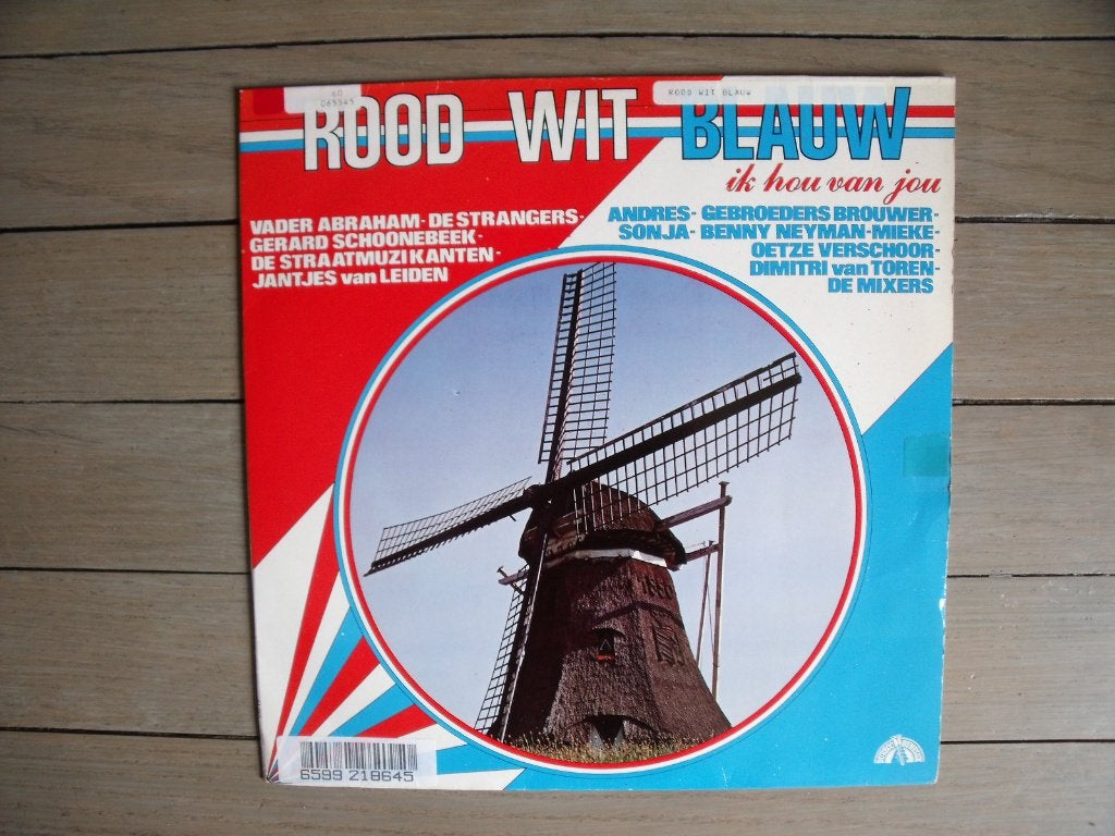 Rood Wit Blauw ik hou van jou, Gebruikt, Overige genres, 1980 - 1989, Ophalen of Verzenden