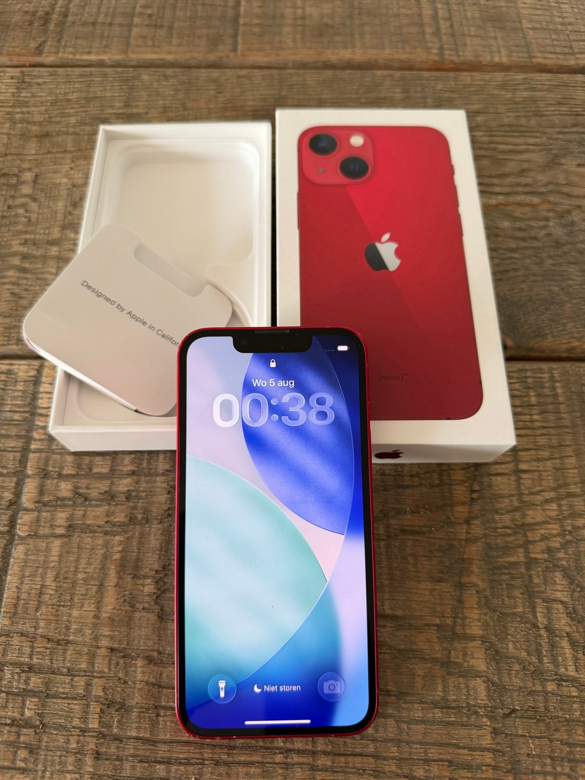 iPhone 13 mini (PRODUCT)RED 256GB - Goede staat, 256 GB, Gebruikt, Ophalen of Verzenden, Zonder simlock