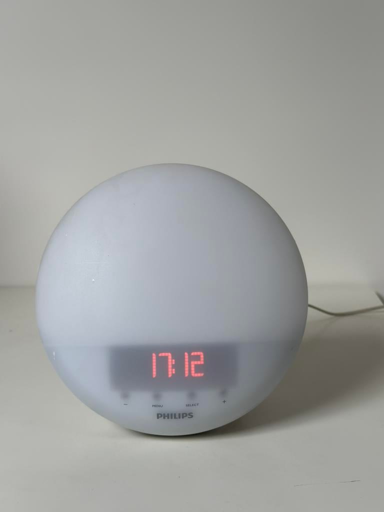 Philips wake-up light - licht wekker met radio, Witgoed en Apparatuur, Wekkers, Zo goed als nieuw, Ophalen of Verzenden
