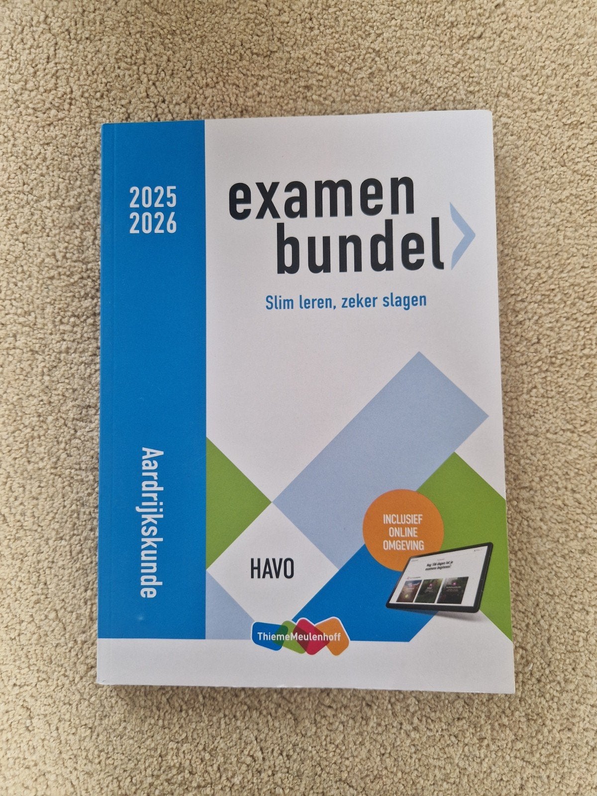 Examenbundel Aardrijkskunde HAVO 2025/2026, Ophalen of Verzenden, HAVO, ThiemeMeulenhoff, Aardrijkskunde