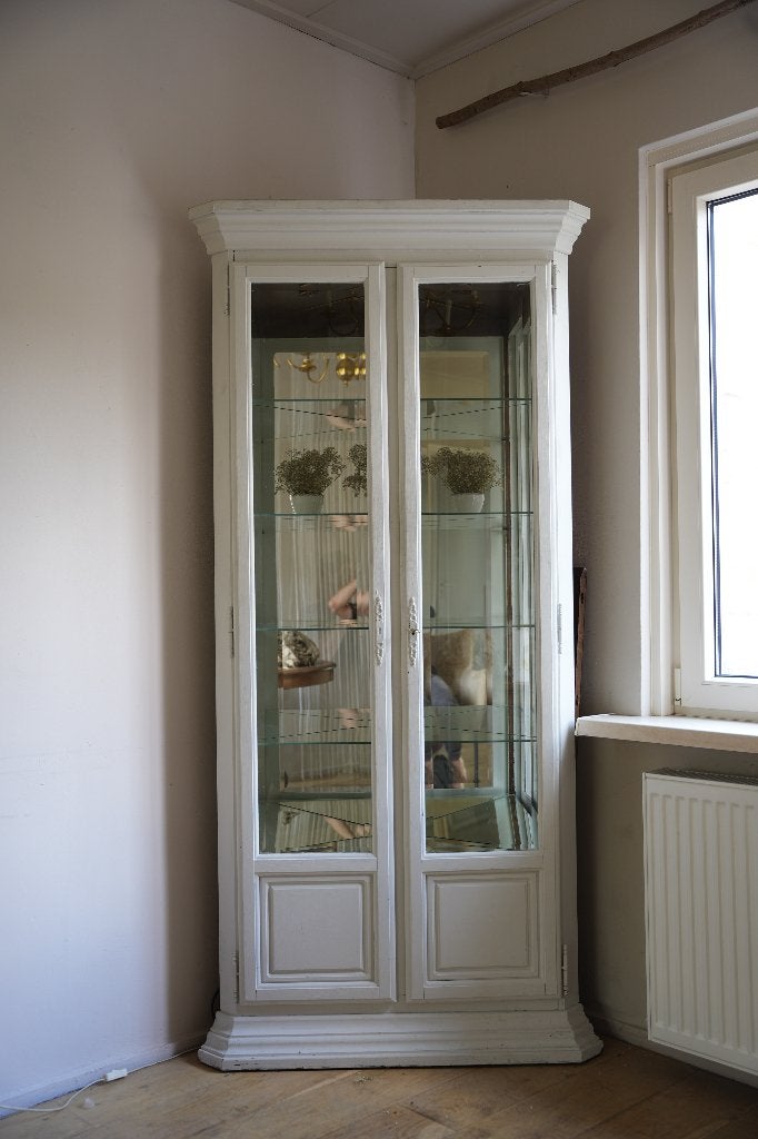 Prachtige Vintage Hoekkast, Ophalen, Gebruikt, Met deur(en), 50 tot 100 cm