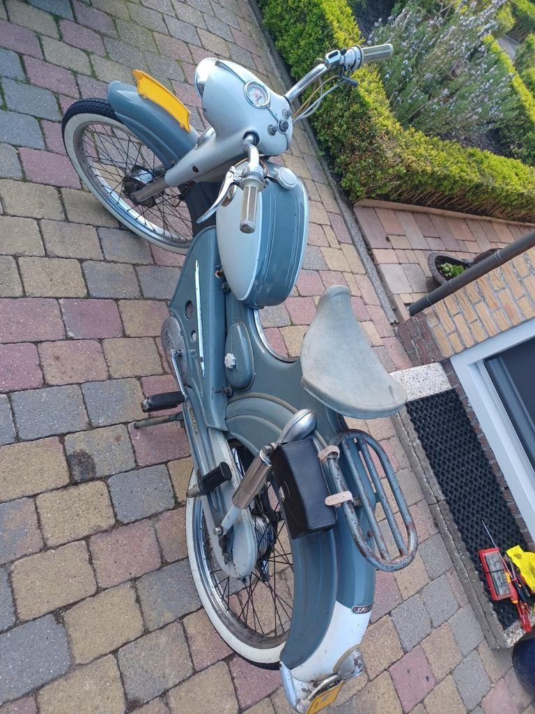 Vintage Sparta Bromfiets -  met kenteken!, Fietsen en Brommers, Brommers | Oldtimers, Ophalen, Maximaal 45 km/u, Sparta
