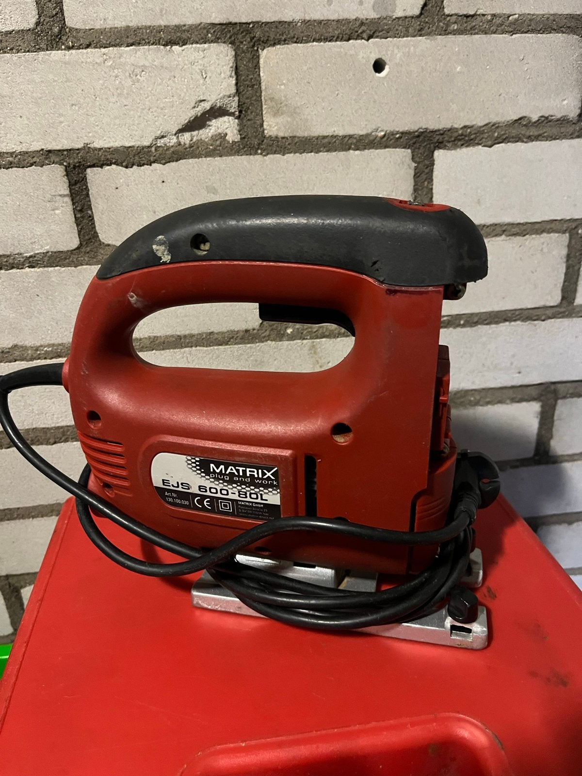 Matrix EJS 600-80L Decoupeerzaag - Gebruikt, Doe-het-zelf en Verbouw, Ophalen of Verzenden, Gebruikt, Decoupeerzaag