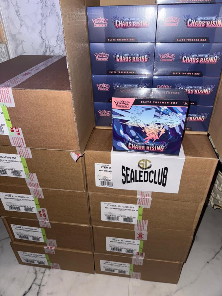 LAATSTE CHAOS RISING ETB CASE VOORRAAD, Ophalen of Verzenden, Zo goed als nieuw, Overige typen