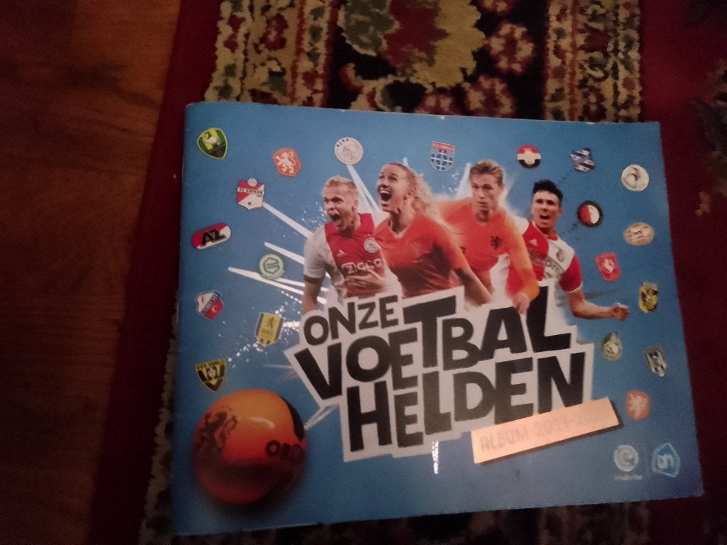 plaatjesboek ah onze voetbal helden 2019-2020, Ophalen of Verzenden, Nieuw, Overige binnenlandse clubs, Boek of Tijdschrift