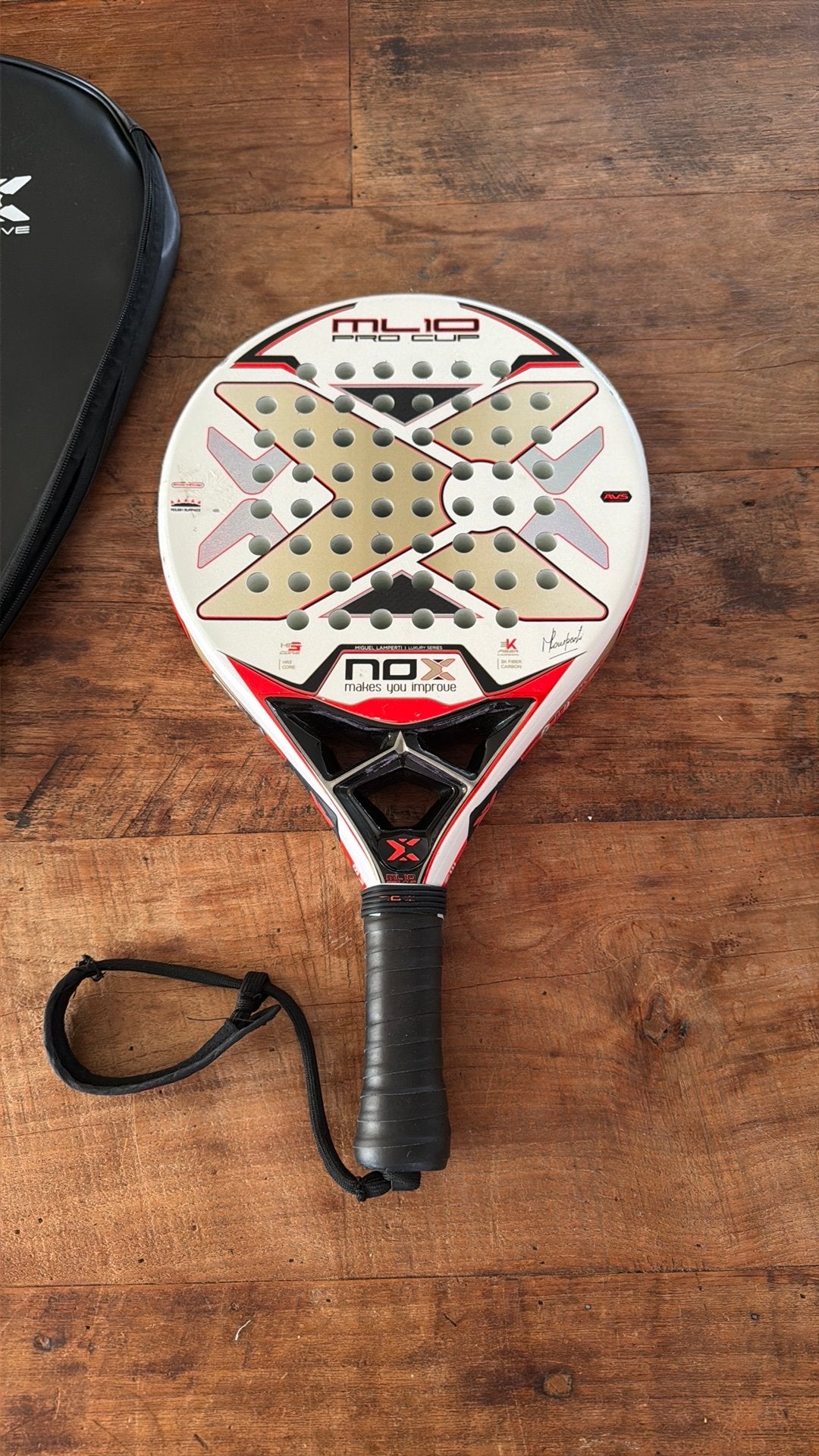 Nox ML10 padel racket, Ophalen of Verzenden, Zo goed als nieuw
