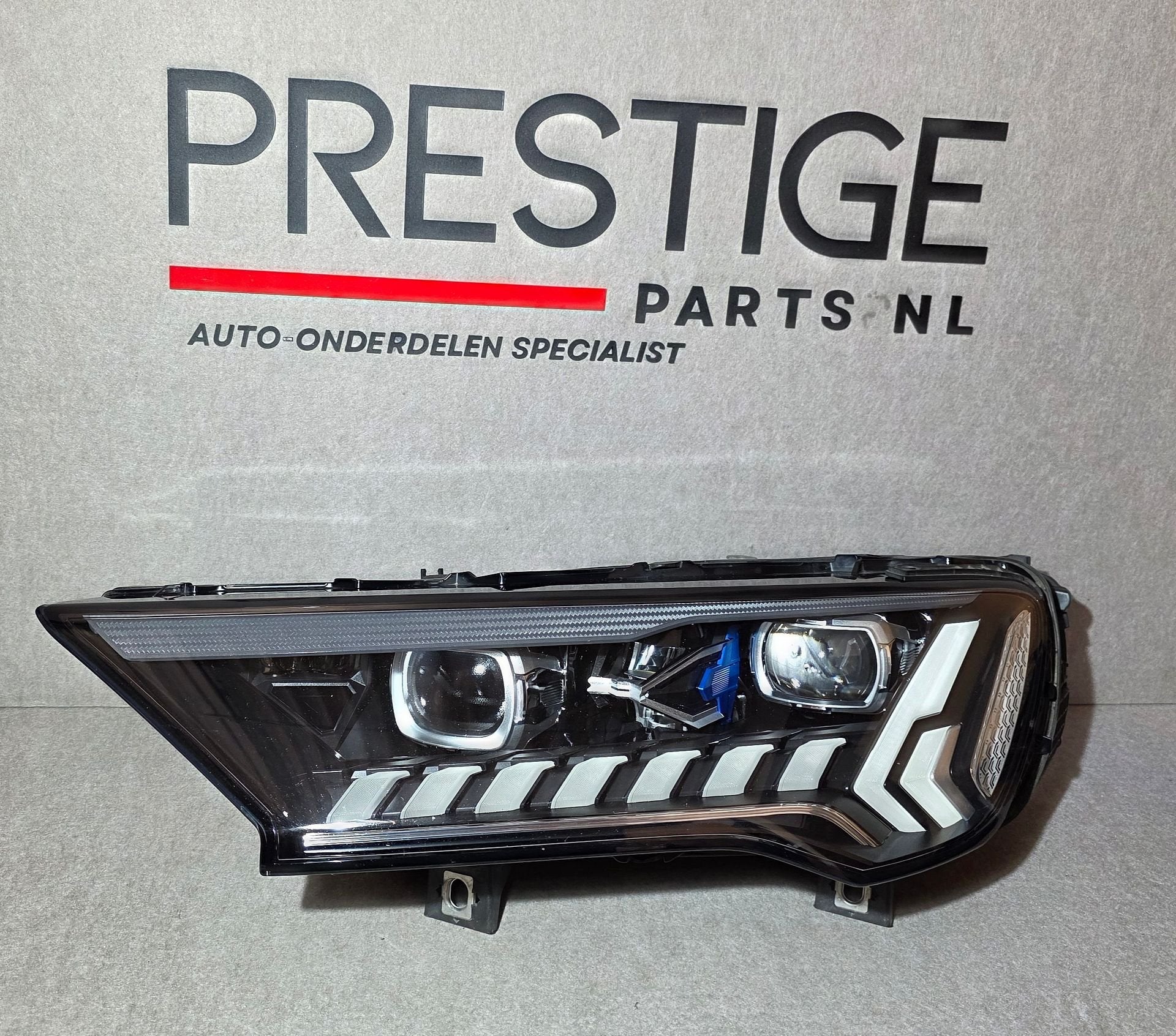 Koplamp Audi Q7 4M Facelift LASER LED 4M0 Links 4M0941085C, Gebruikt, -, Ophalen of Verzenden, -