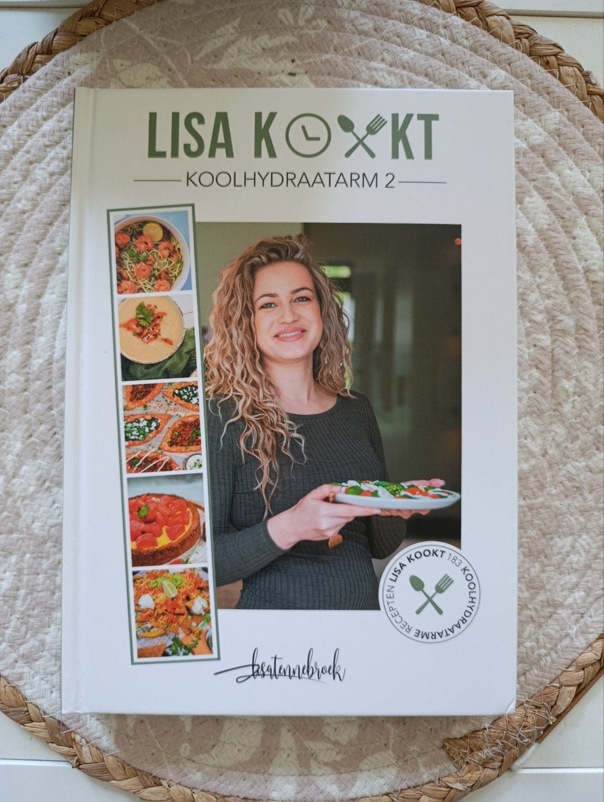 Lisa Kookt Koolhydraatarm 2 - Kookboek, Ophalen, Gezond koken, Lisa, Hoofdgerechten